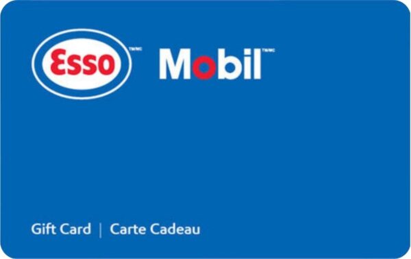 esso mobil gift card