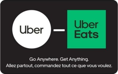 Uber / Uber Eats 礼卡